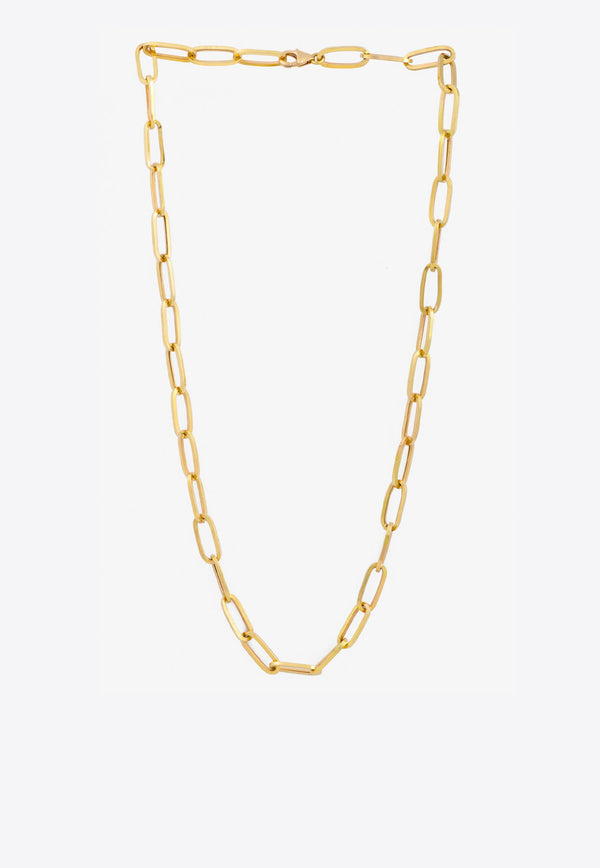 Link Chain Necklace in 18-karat Yellow Gold
