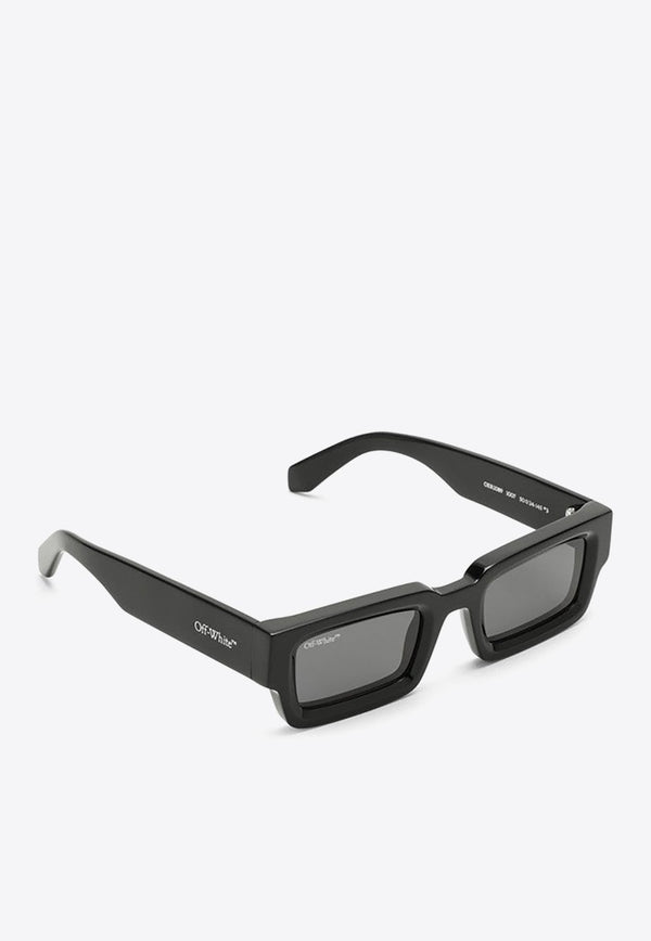 Rectangular Acetate Sunglasses