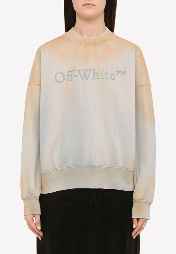 Vintage-Effect Pullover Sweatshirt
