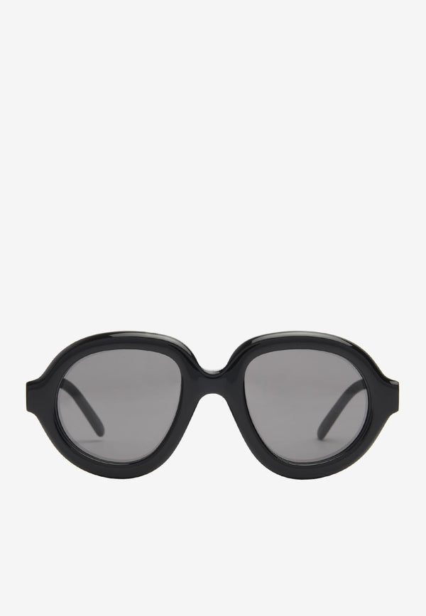 Curvy Logo Sunglasses