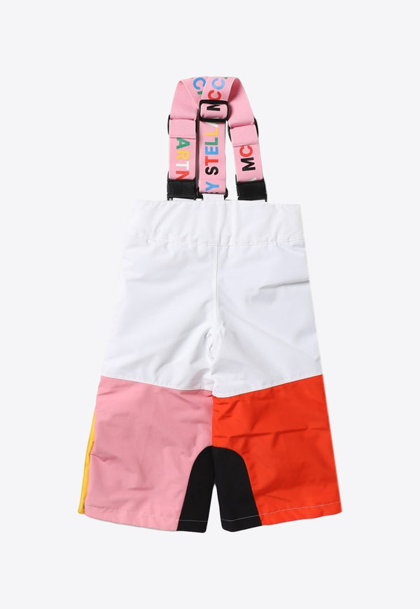 Girls Color-Block Ski Pants