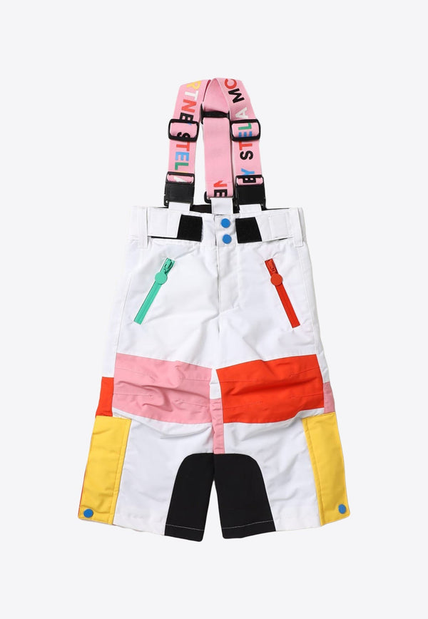 Girls Color-Block Ski Pants