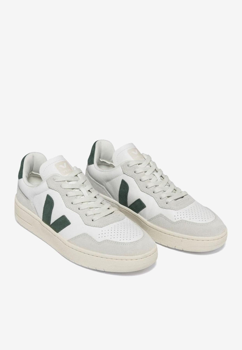 V-90 Leather Low-Top Sneakers