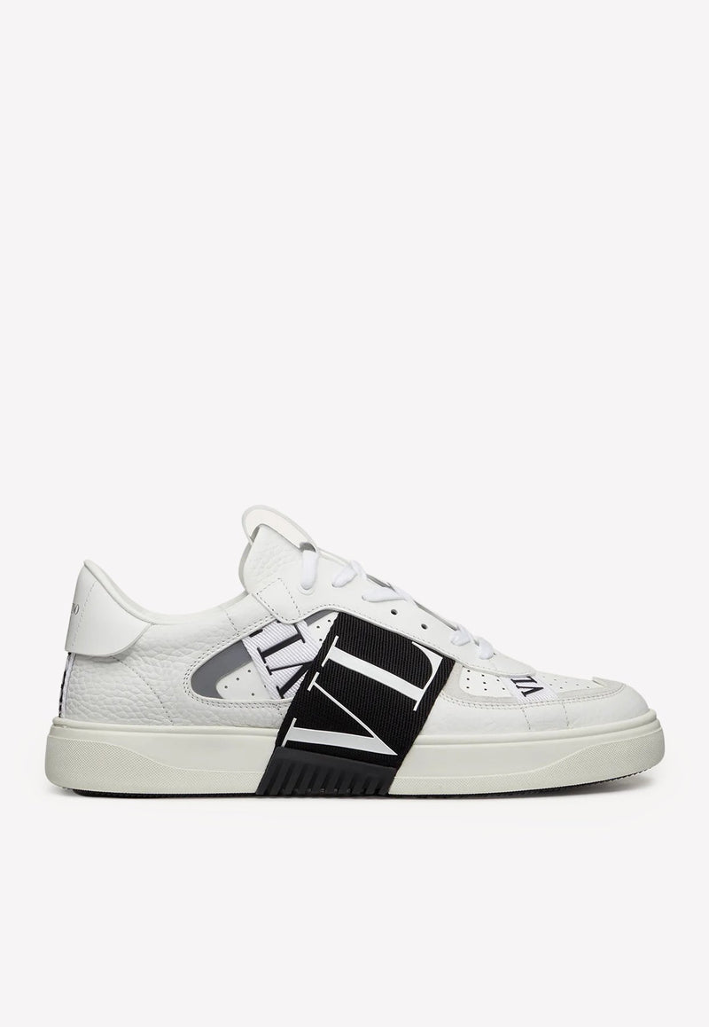 VL7N Calfskin Sneakers with Canvas Band