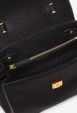 Medium La Medusa Leather Top Handle Bag