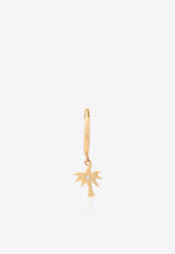 Special Order - Single Yellow-Gold Palm Tree Huggie