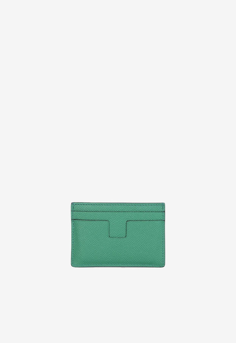 TF Cardholder in Grained Leather