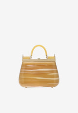 Sicily Box Acrylic Top Handle Bag