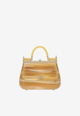 Sicily Box Acrylic Top Handle Bag