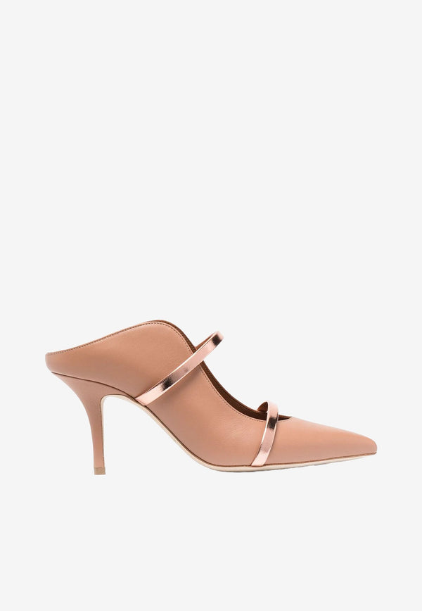 Maureen 70 Mules in Nappa Leather